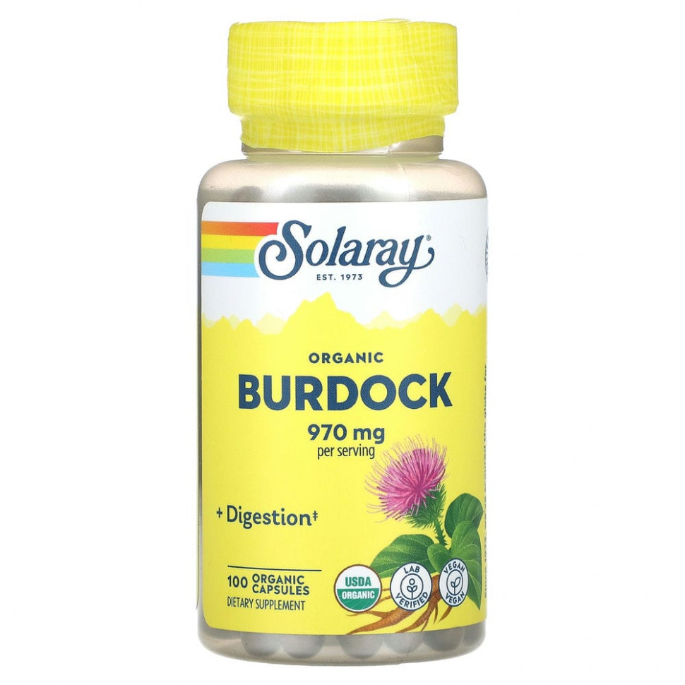 ���� ������ (Iherb) Solaray, ����������� ���������� �����, 485 ��, 100 ������������ ������, ������ �� 1660 ���
