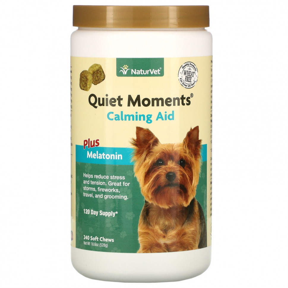 ���� ������ (Iherb) NaturVet, Quiet Moments, ������������� �������� � �����������, 240 ����������� ��������, 528 � (18,6 �����), ������ �� 4920 ���