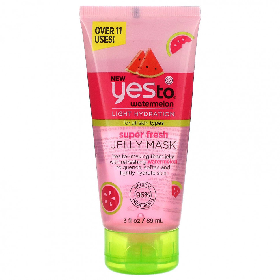 ���� ������ (Iherb) Yes To, Super Fresh Jelly Beauty Mask, �����, 89 �� (3 ����. �����), ������ �� 2780 ���