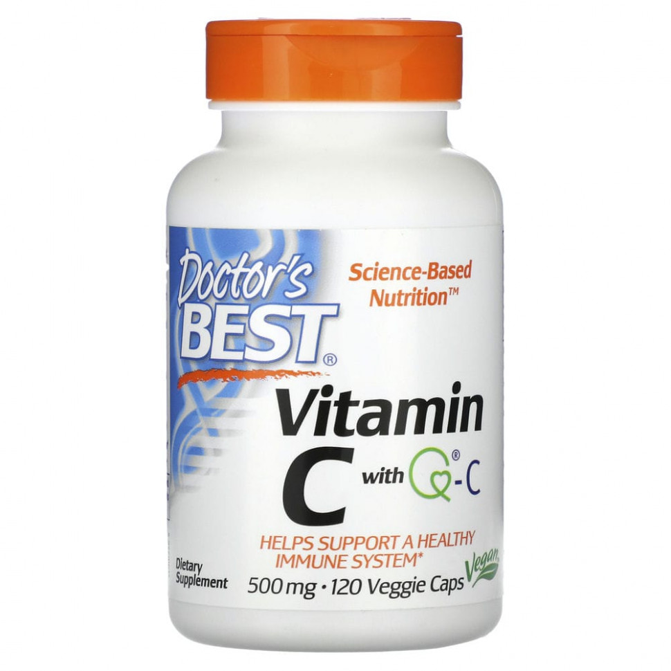 ���� ������ (Iherb) Doctor's Best, ������� C � Quali-C, 500 ��, 120 �������������� ������, ������ �� 2660 ���