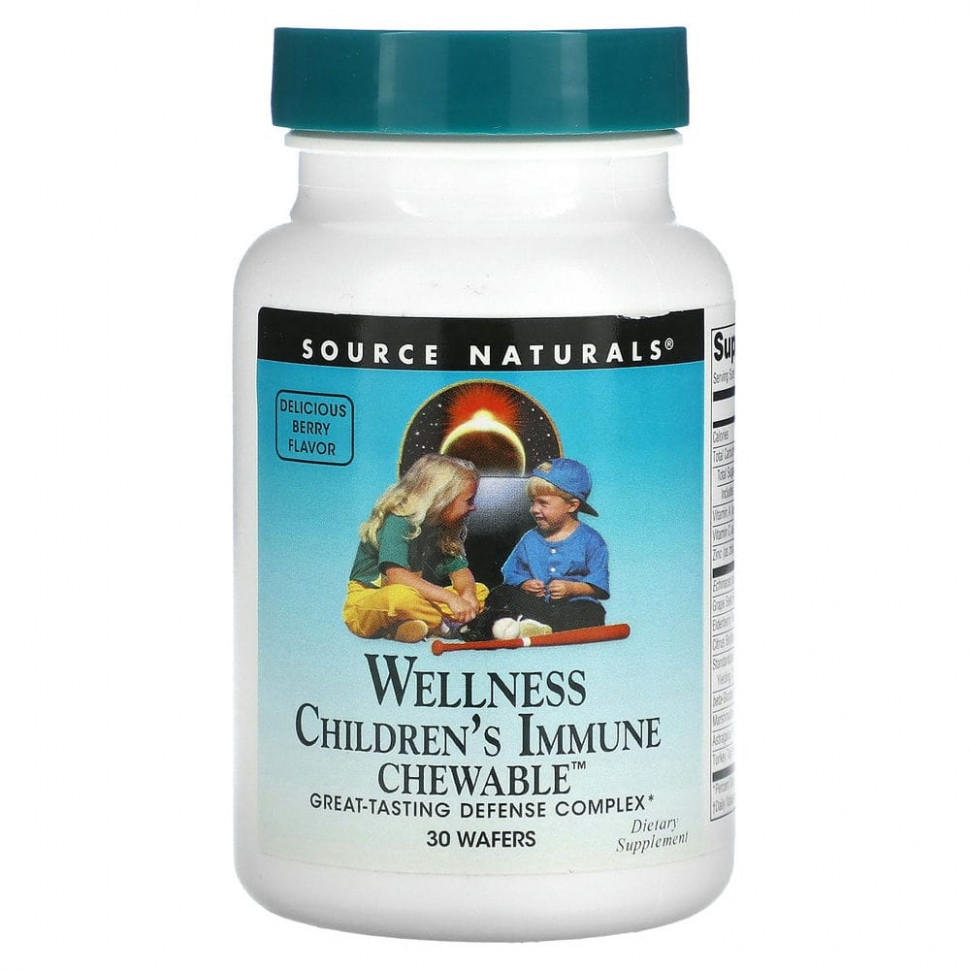 ���� ������ (Iherb) Source Naturals, ������� ����������� �������� ��� ��������� ���������� Wellness, �� ������ ����, 30 ��������, ������ �� 2050 ���