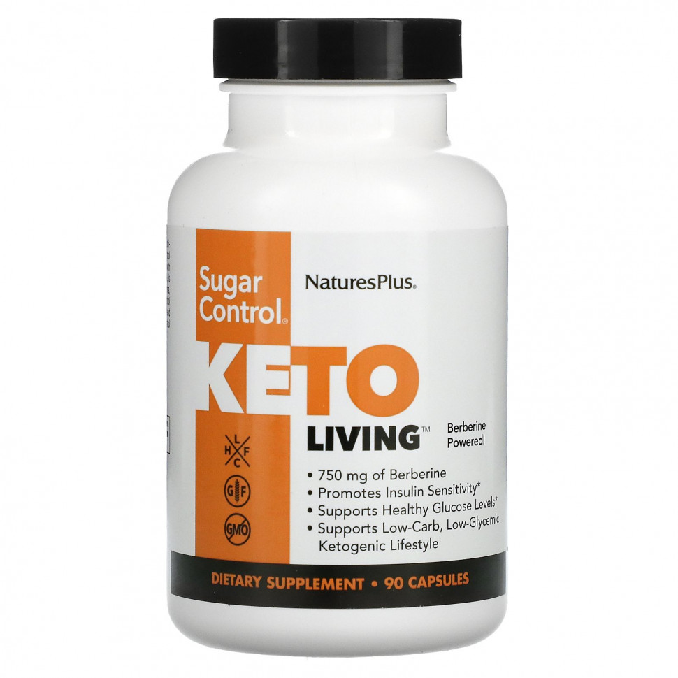 ���� ������ (Iherb) NaturesPlus, KetoLiving, �������� ��� ������� ������, 90 ������, ������ �� 5030 ���