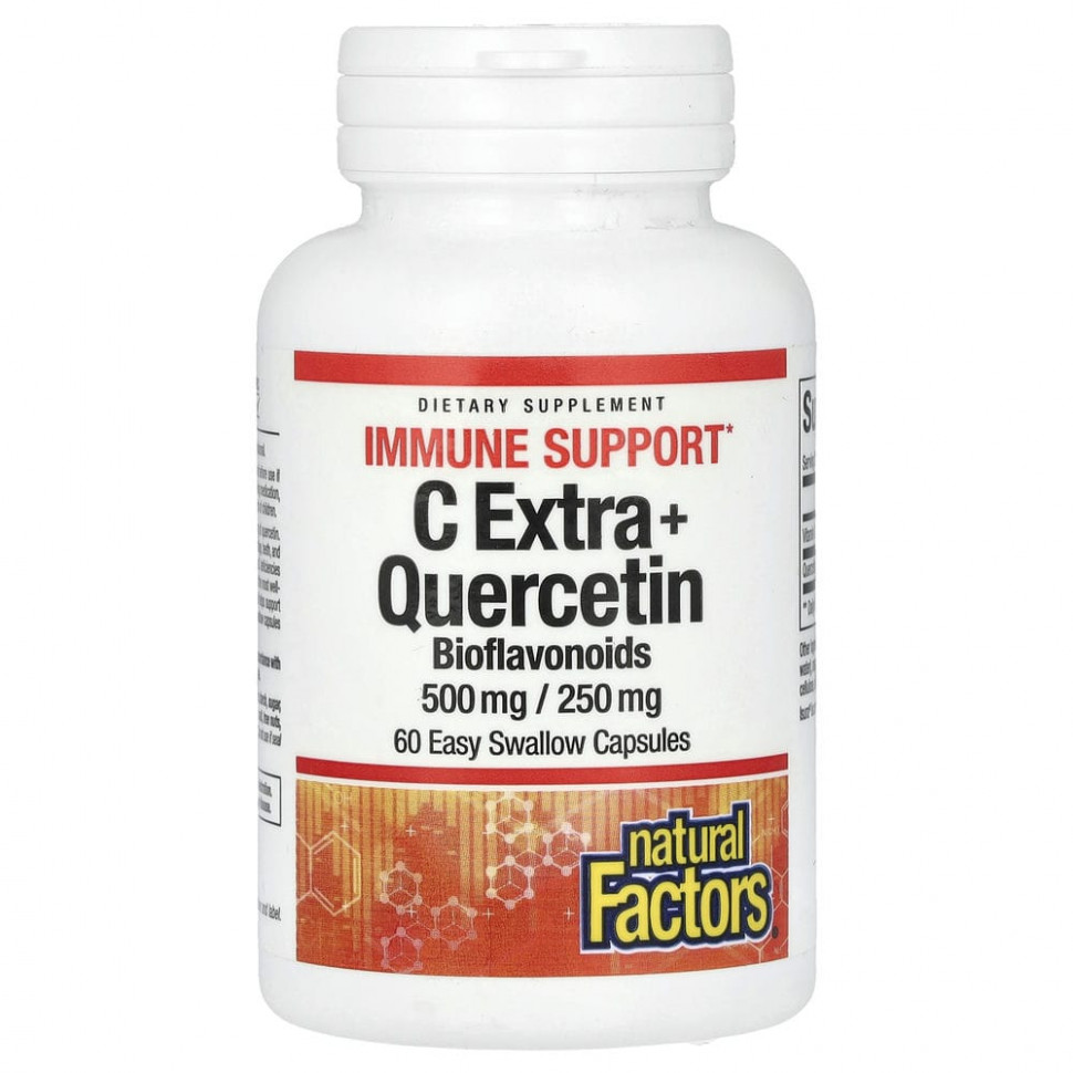���� ������ (Iherb) Natural Factors, C Extra � �����������, 60 ������, ������� ����� �������, ������ �� 2380 ���