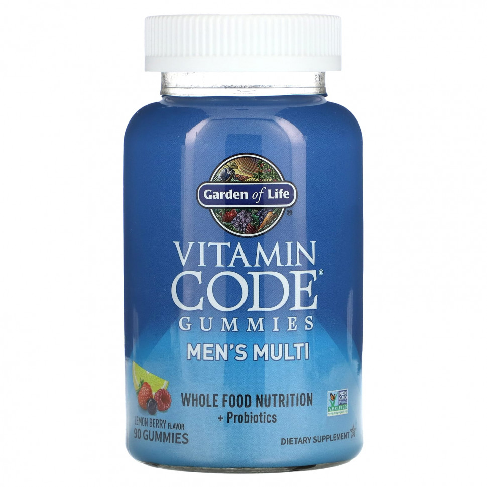 ���� ������ (Iherb) Garden of Life, Vitamin Code, ����������� ����������, �������������� ��� ������, ����� � �����, 90 ����������� ��������, ������ �� 4340 ���