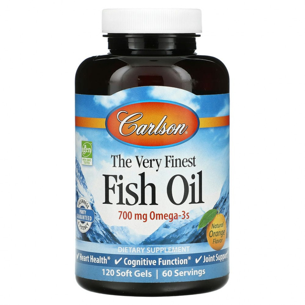 ���� ������ (Iherb) Carlson Labs, ����� ������ ����� ���, ����������� ������������ ����, 350 ��, 120 ������ ��������, ������ �� 3400 ���