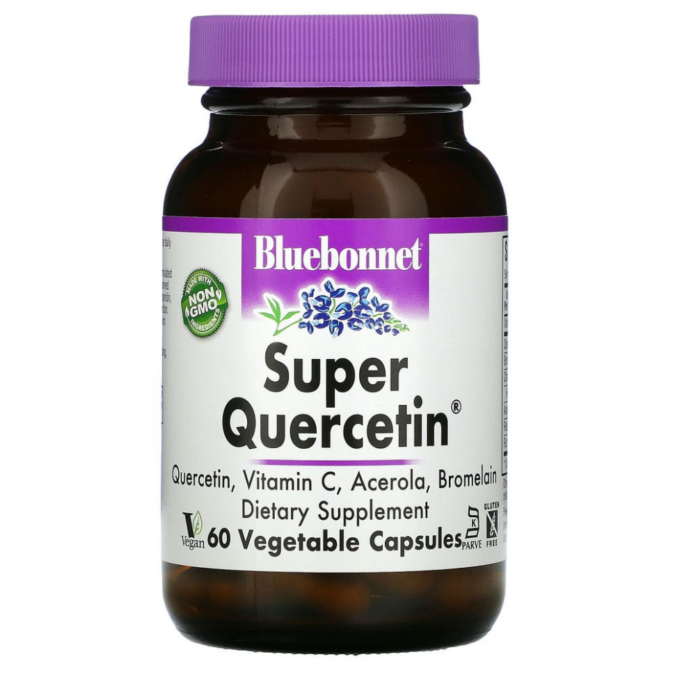 ���� ������ (Iherb) Bluebonnet Nutrition, Super Quercetin, 60 ������������ ������, ������ �� 5130 ���