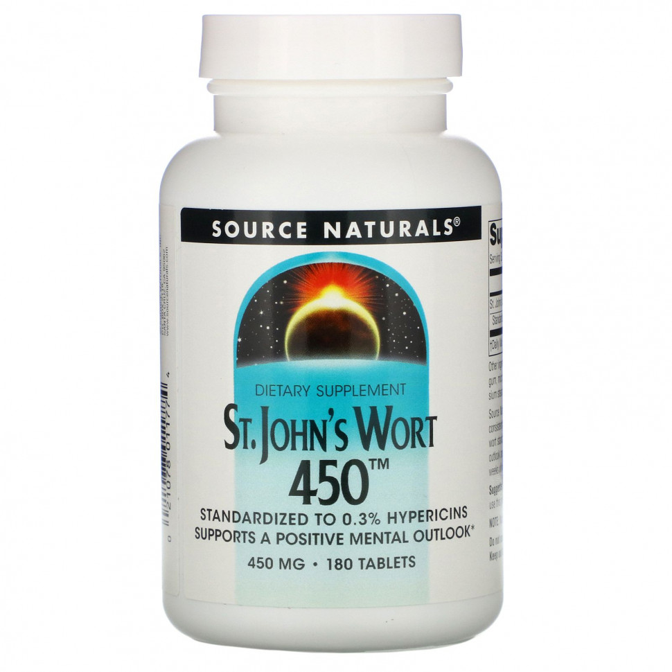 ���� ������ (Iherb) Source Naturals, �������� 450, 450 ��, 180 ��������, ������ �� 4860 ���
