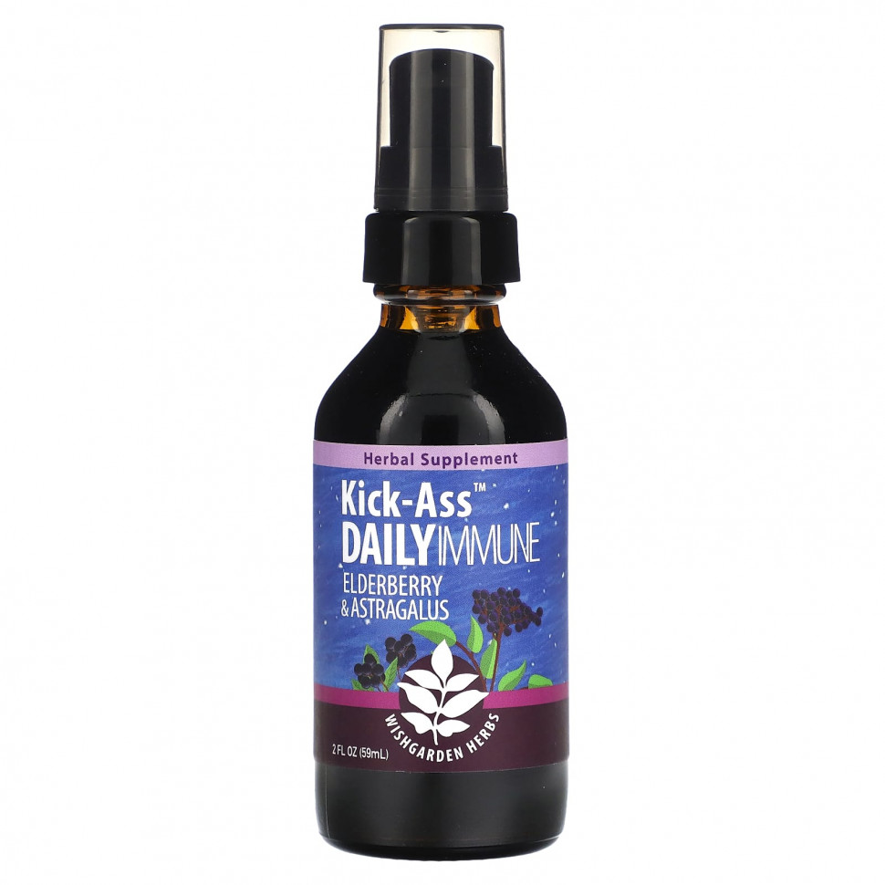   (Iherb) WishGarden Herbs, Kick-Ass Daily Immune,   , 59  (2 . ),   4540 