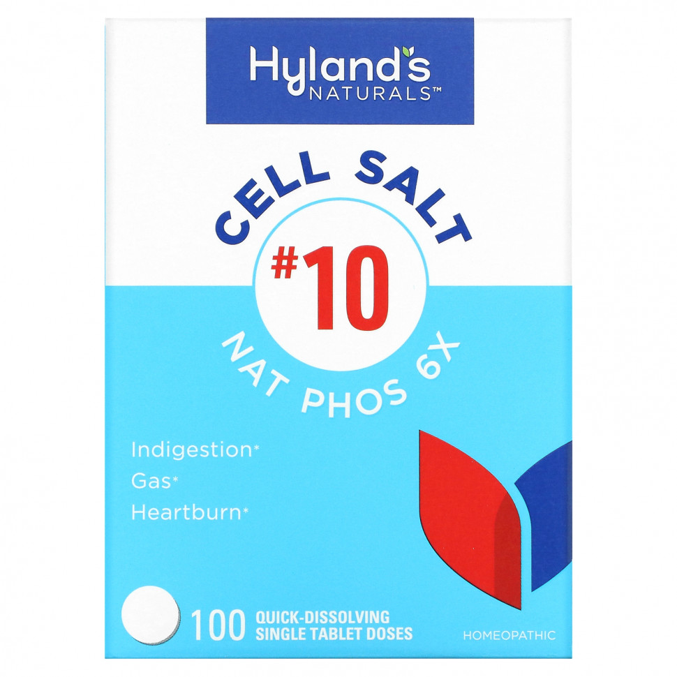   (Iherb) Hyland's, Cell Salt # 10, 100   ,   2900 