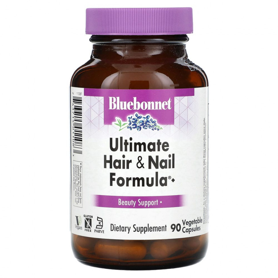 ���� ������ (Iherb) Bluebonnet Nutrition, Ultimate Hair & Nail Formula, 90 ������������ ������, ������ �� 4890 ���