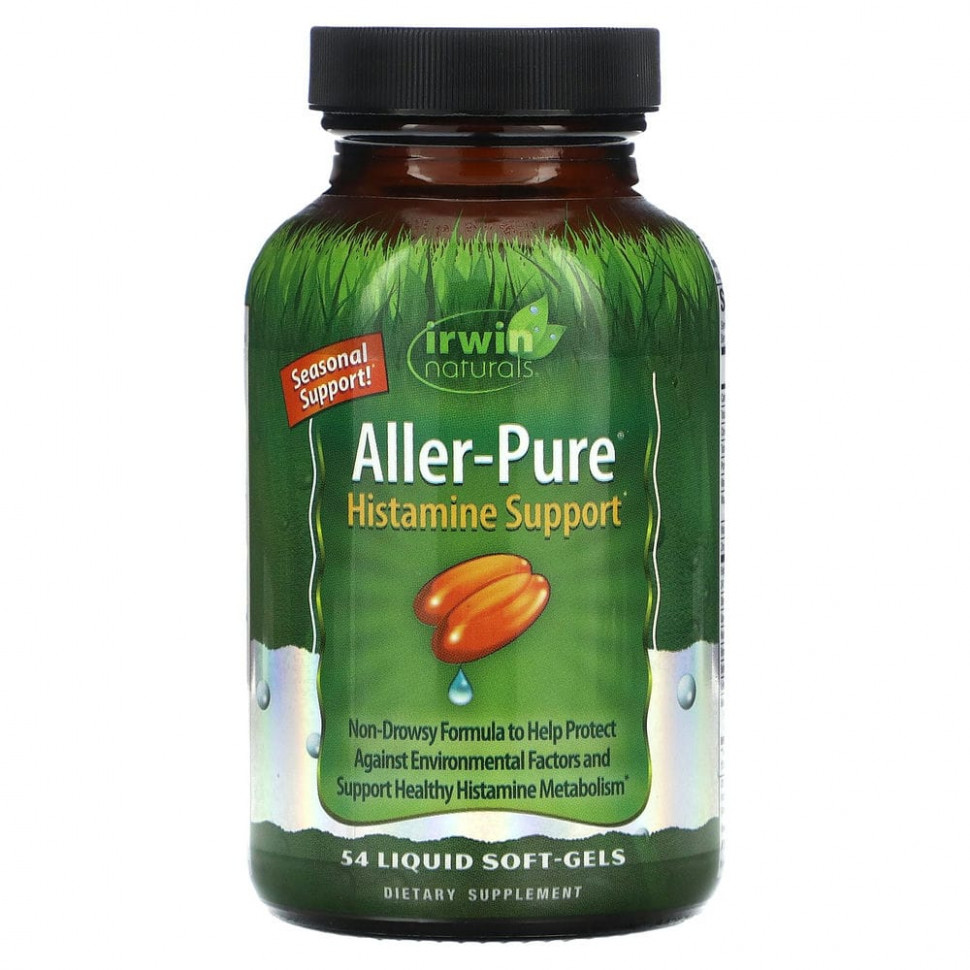 ���� ������ (Iherb) Irwin Naturals, Aller-Pure, ��������� ���������`` 54 ����������� �������, ������ �� 6800 ���