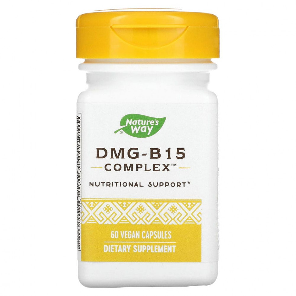 ���� ������ (Iherb) Nature's Way, DMG-B15 Complex, 60 ��������� ������, ������ �� 3340 ���
