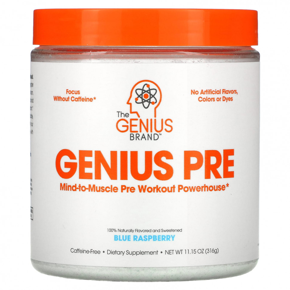 ���� ������ (Iherb) The Genius Brand, Genius Pre, ����������������� �������, ������� ������, 316 � (11,15 �����), ������ �� 6840 ���