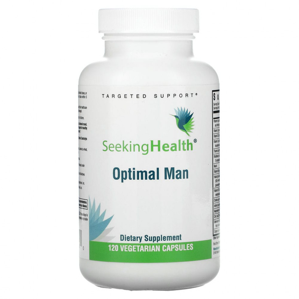   (Iherb) Seeking Health, Optimal Man, 120  ,   7680 