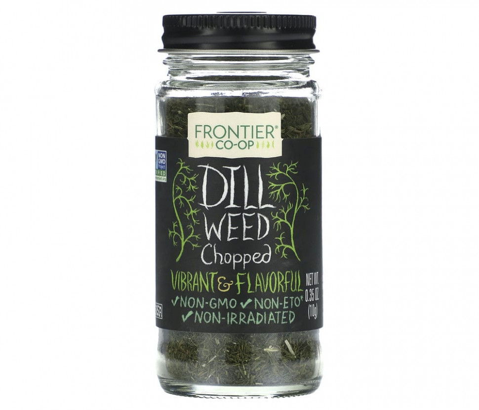 ���� ������ (Iherb) Frontier Co-op, Dill Weed, Chopped, 0.35 oz (10 g), ������ �� 980 ���
