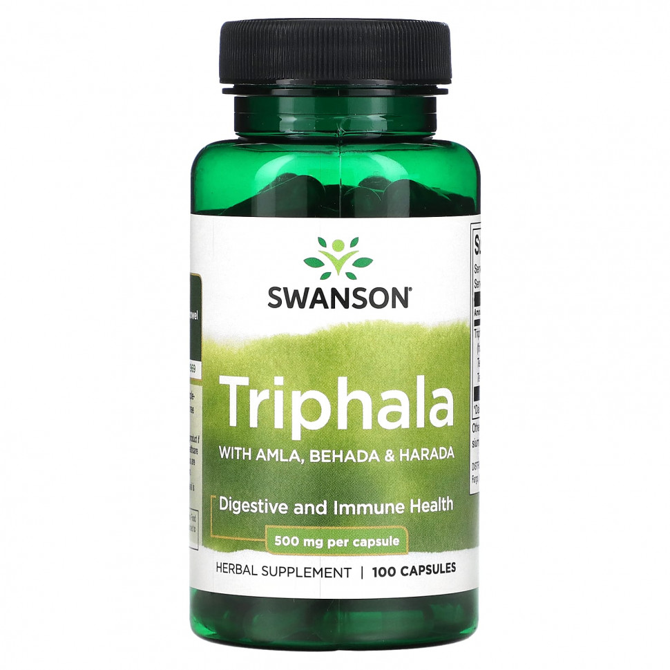   (Iherb) Swanson, Triphla  ,   , 500 , 100 ,   940 