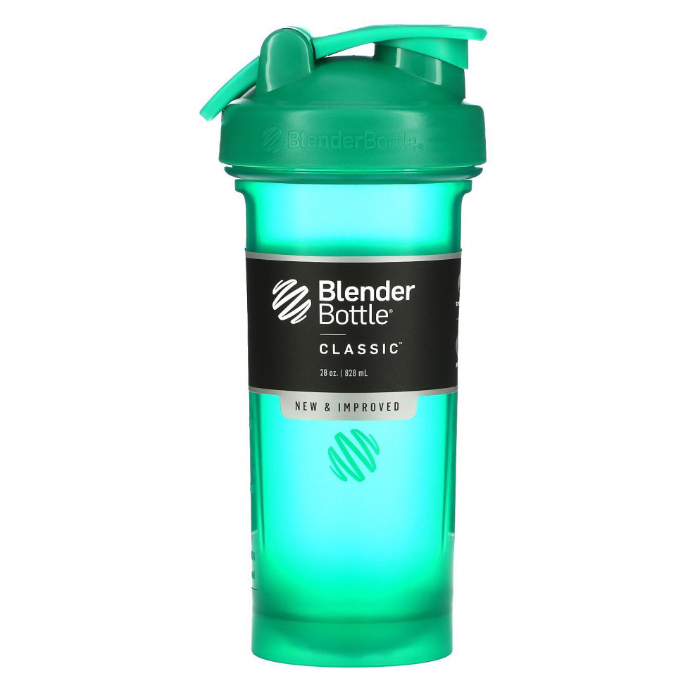 ���� ������ (Iherb) Blender Bottle, Classic With Loop, ������������ ������ � ���������, ����������, 828 �� (28 �����), ������ �� 2330 ���