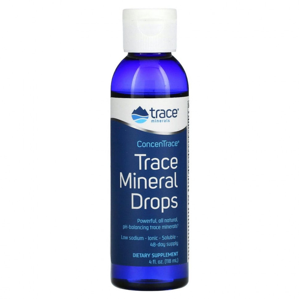 ���� ������ (Iherb) Trace Minerals �, ConcenTrace, ����� � ���������������, 118 ��, ������ �� 5000 ���