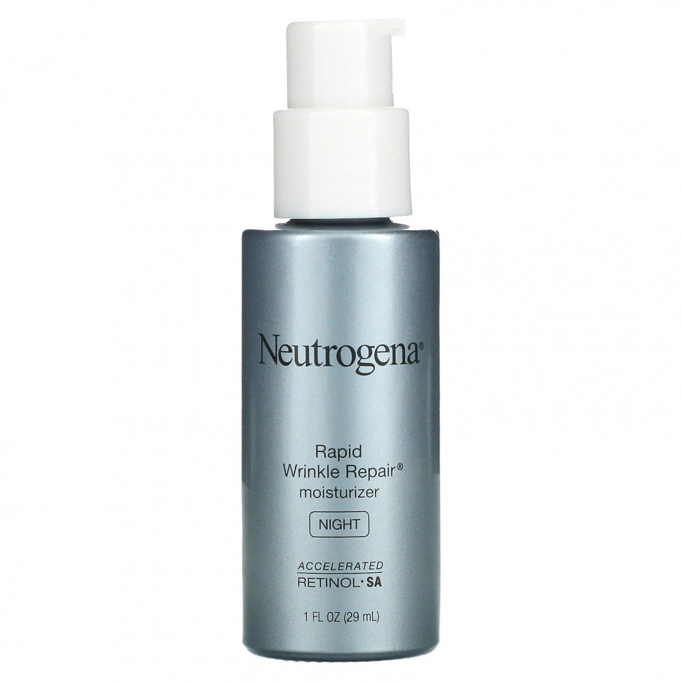 ���� ������ (Iherb) Neutrogena, Rapid Wrinkle Repair Moisturizer, Night, 1 fl oz (29 ml), ������ �� 5150 ���
