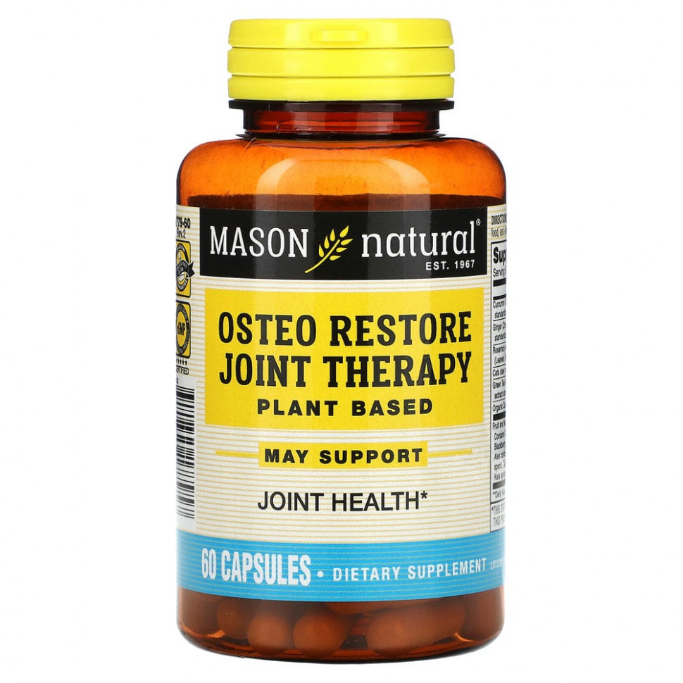 ���� ������ (Iherb) Mason Natural, Osteo Restore Joint Therapy, 60 ������, ������ �� 3020 ���