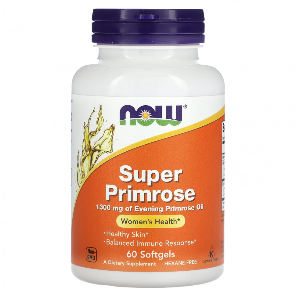 ���� ������ (Iherb) NOW Foods, ������� ������� ��������, 1300 ��, 60 ������ ��������, ������ �� 1970 ���