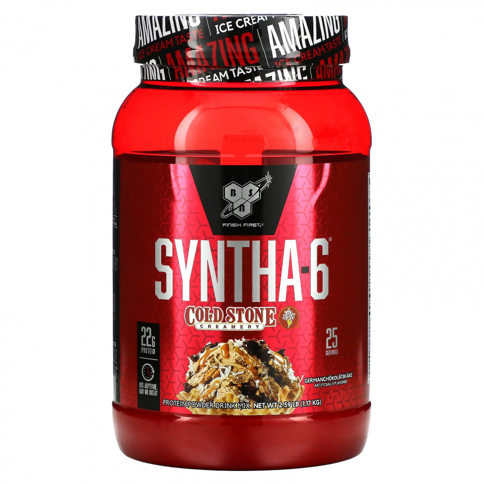 ���� ������ (Iherb) BSN, Syntha-6, ���������� � ��������� �������, ����������������, 1,17 �� (2,59 �����), ������ �� 9820 ���
