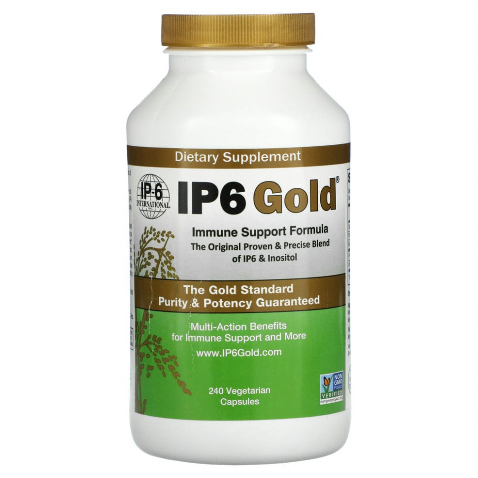 ���� ������ (Iherb) IP-6 International, IP6 Gold, ������� ��� ��������� ����������, 240 �������������� ������, ������ �� 8140 ���