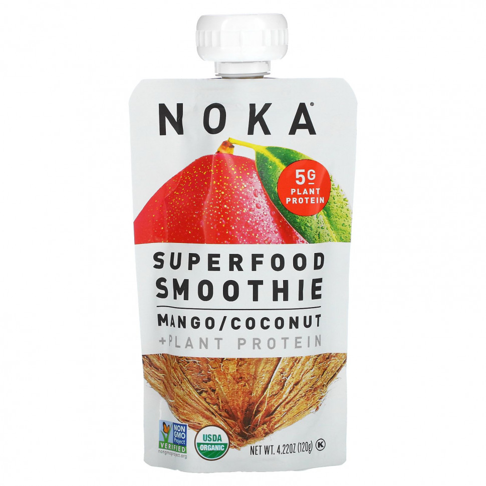   (Iherb) Noka, Superfood Smoothie +  , , , 120  (4,22 ),   710 