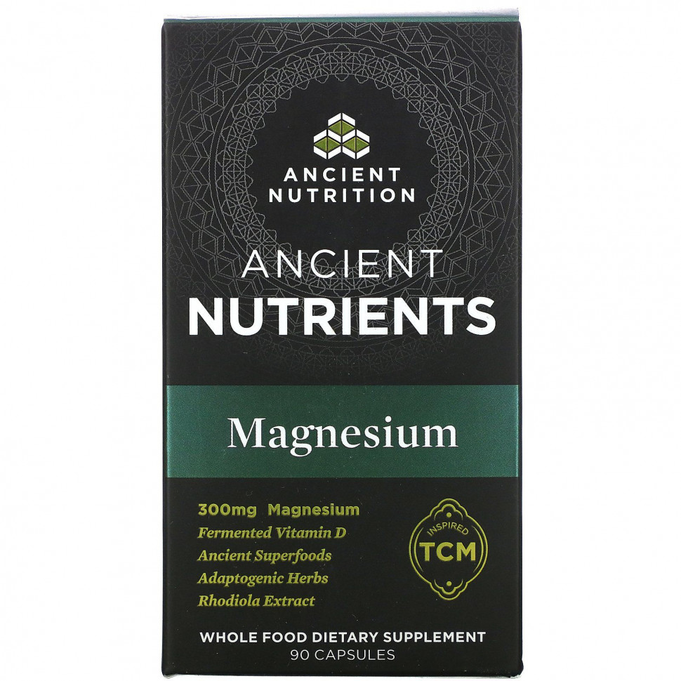 ���� ������ (Iherb) Dr. Axe / Ancient Nutrition, Ancient Nutrients, ������, 100 ��, 90 ������, ������ �� 4860 ���
