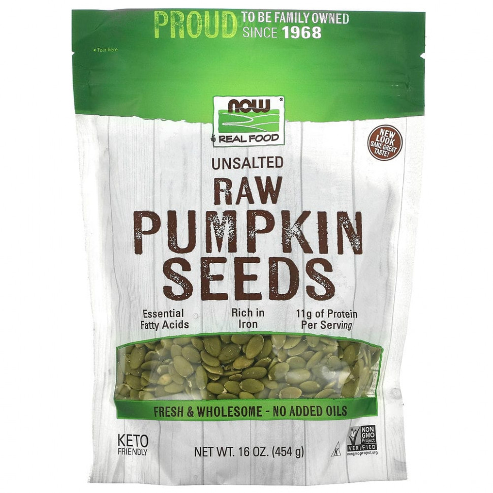 ���� ������ (Iherb) NOW Foods, Real Food, ����� ������ �����, ���������, 454 � (16 �����), ������ �� 1990 ���