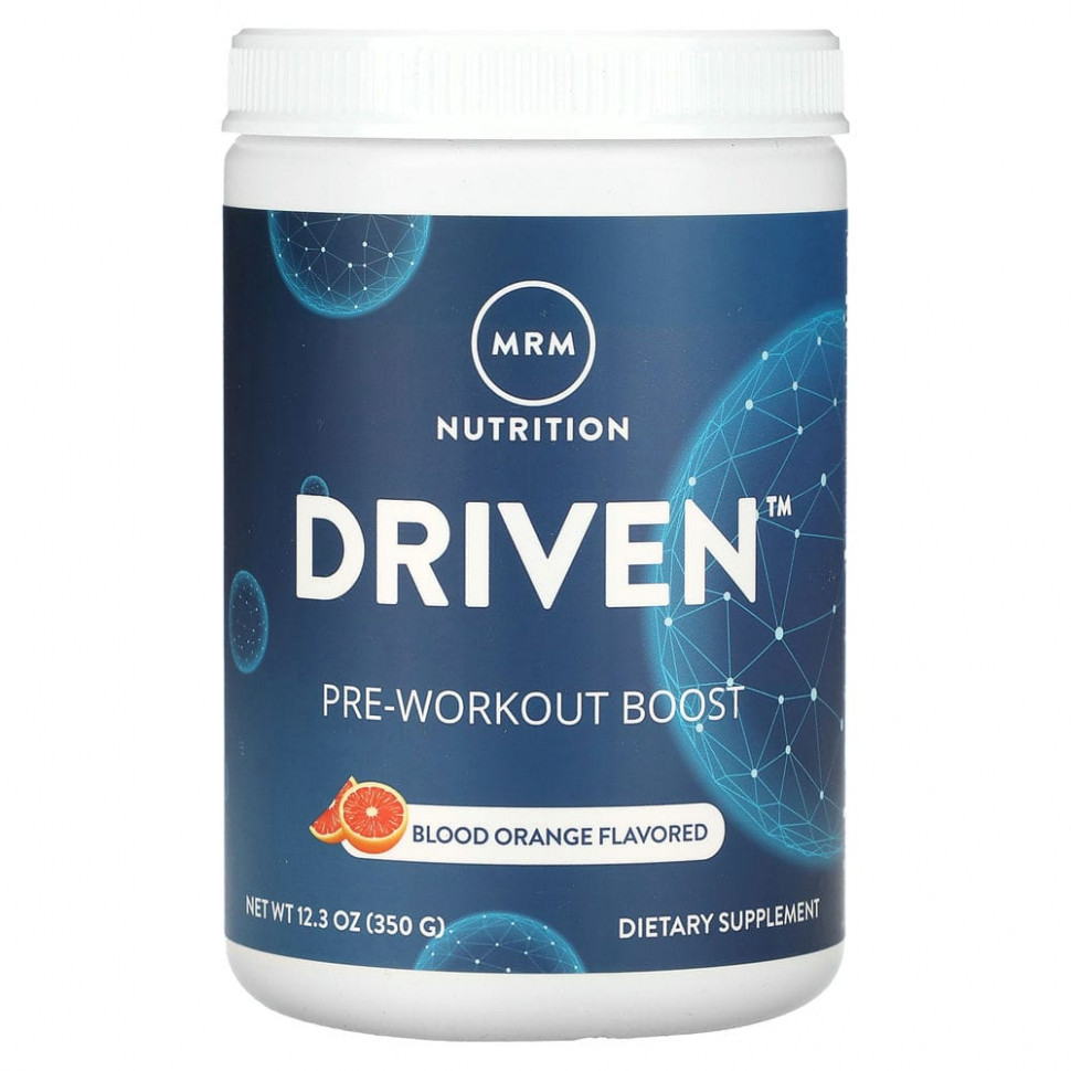 ���� ������ (Iherb) MRM Nutrition, DRIVEN, ����������������� �������, ������� ��������, 350 � (12,3 �����), ������ �� 4600 ���