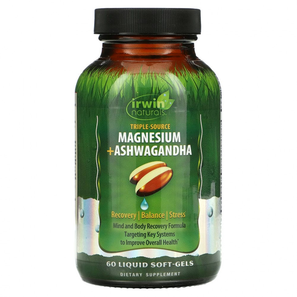 ���� ������ (Iherb) Irwin Naturals, Triple Source Magnesium + ���������, 60 ������ ��������, ������ �� 4970 ���