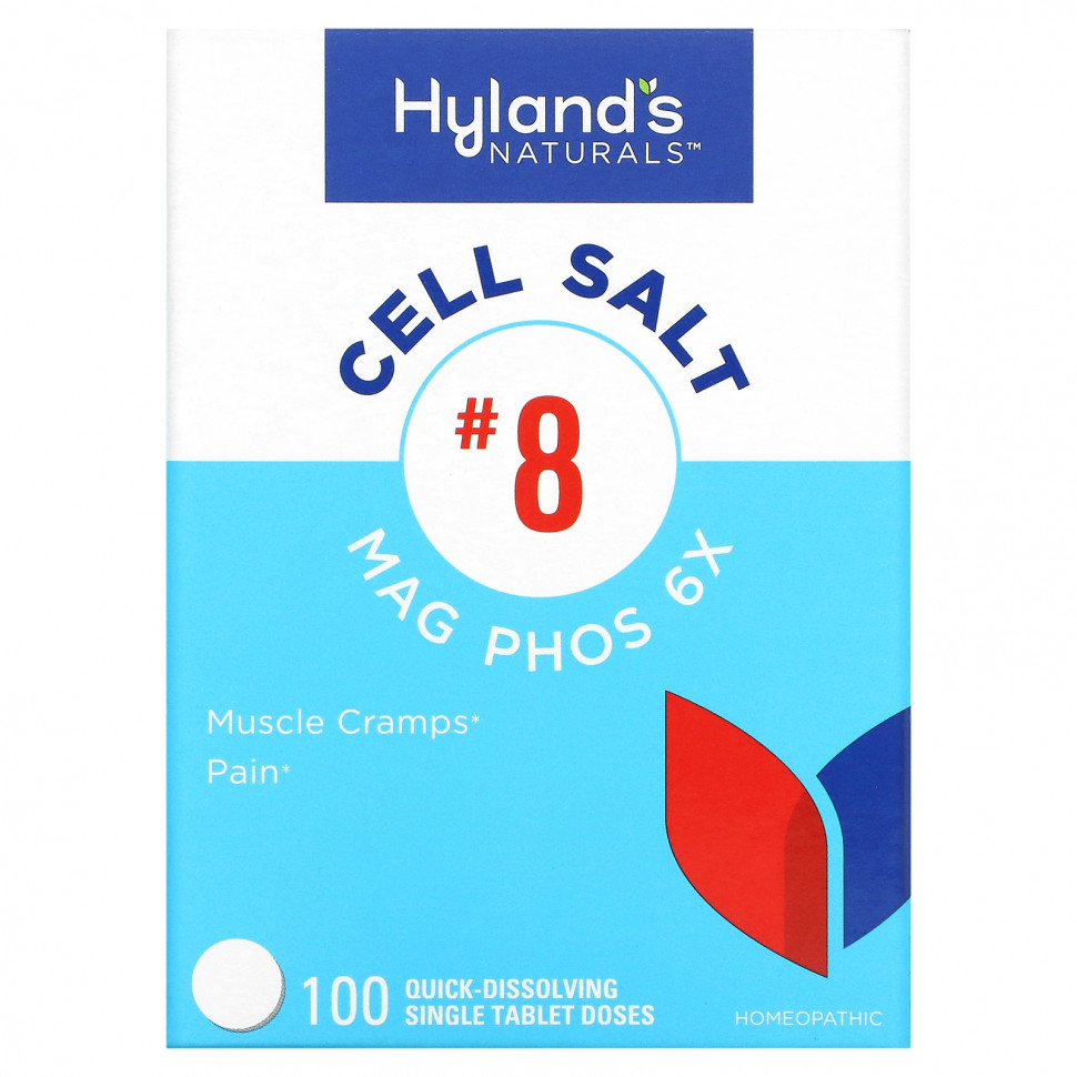   (Iherb) Hyland's, Cell Salt # 8, Mag Phos 6X, 100  ,   2910 