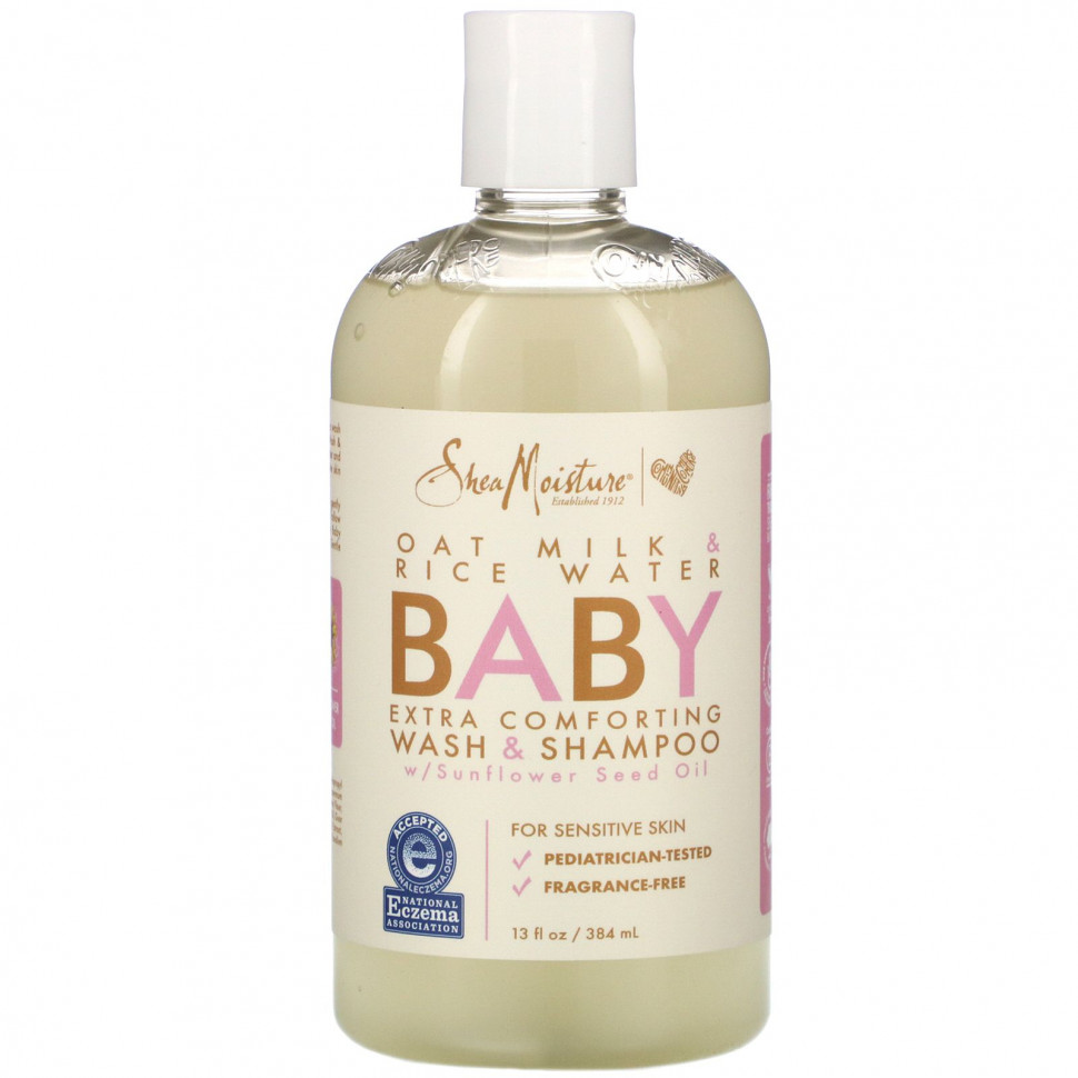 ���� ������ (Iherb) SheaMoisture, ������� ����������� ���� ��� ���� � �������, ������� ������ � ������� ����, 384 �� (13 ����. �����), ������ �� 2270 ���