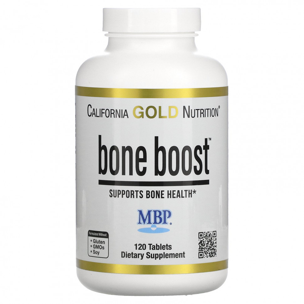 ���� ������ (Iherb) California Gold Nutrition, Bone Boost, ������� ��� ��������� �������� ������, 120 ��������, ������ �� 4190 ���