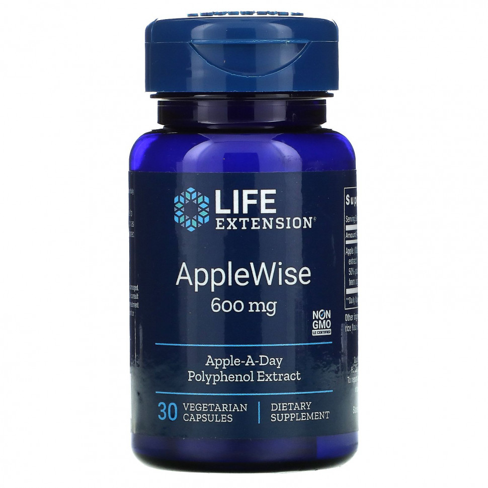   (Iherb) Life Extension, AppleWise, 600 , 30  ,   2730 