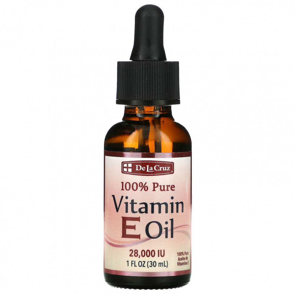 ���� ������ (Iherb) De La Cruz, 100% ������ ����� � ��������� E, 28000 ��, 30 �� (1 ����. �����), ������ �� 1380 ���