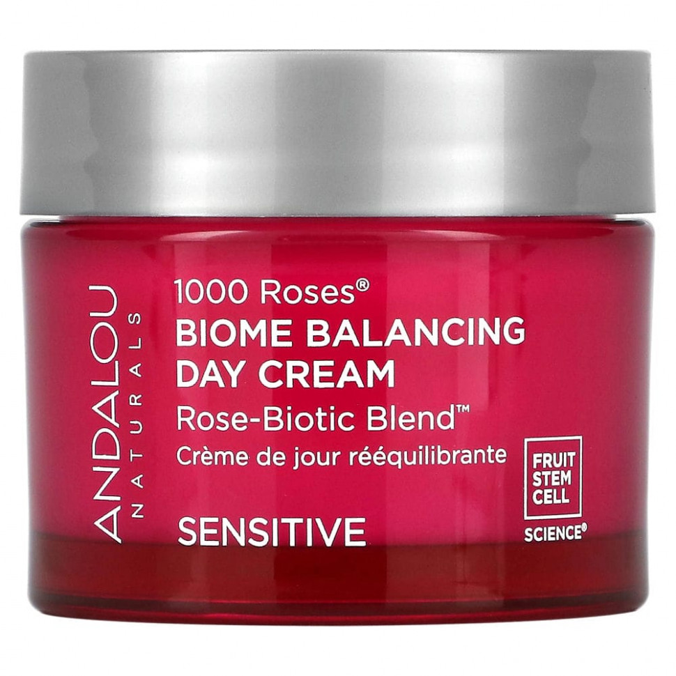 ���� ������ (Iherb) Andalou Naturals, 1000 Roses, ������� ������������� ���� Biome, ��� �������������� ����, 50 � (17 �����), ������ �� 4640 ���