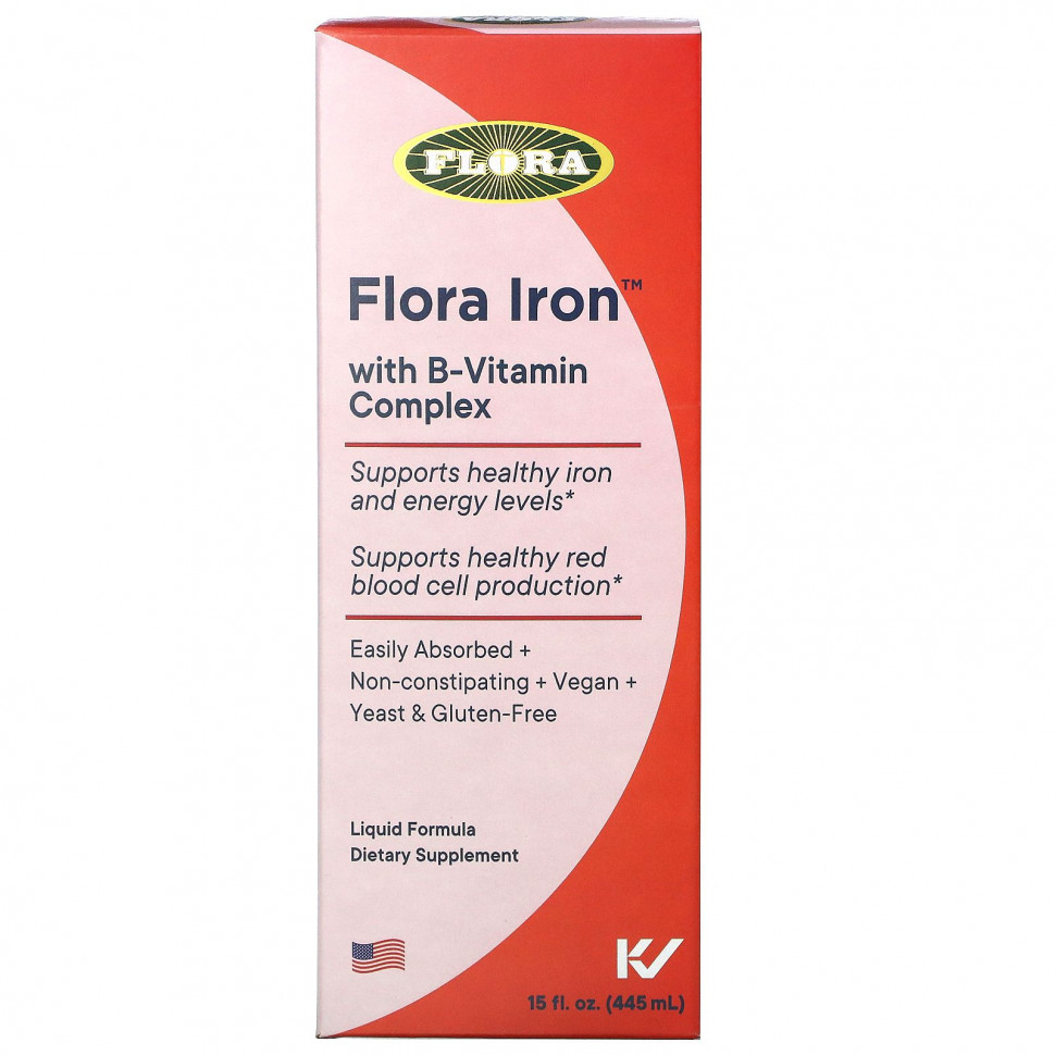 ���� ������ (Iherb) Flora, ������ � ���������� ��������� ������ B, 445 �� (15 ����. �����), ������ �� 6160 ���