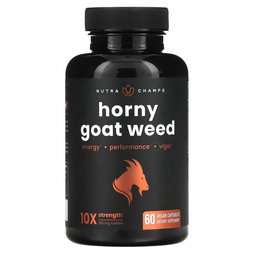   (Iherb) NutraChamps, Horny Goat Weed, 60  ,   2890 
