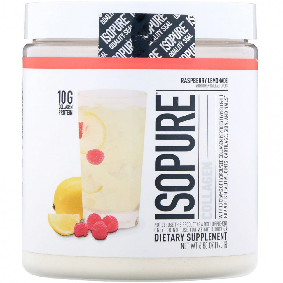 ���� ������ (Iherb) Isopure, Collagen, ��������� �������, 195 � (6,88 �����), ������ �� 4940 ���