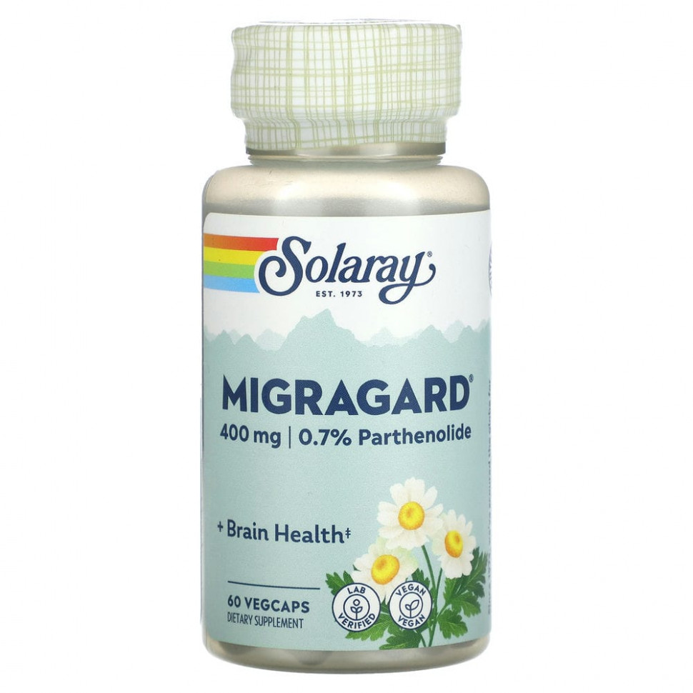 ���� ������ (Iherb) Solaray, MigraGard, 400 ��, 60 ������������ ������, ������ �� 2440 ���