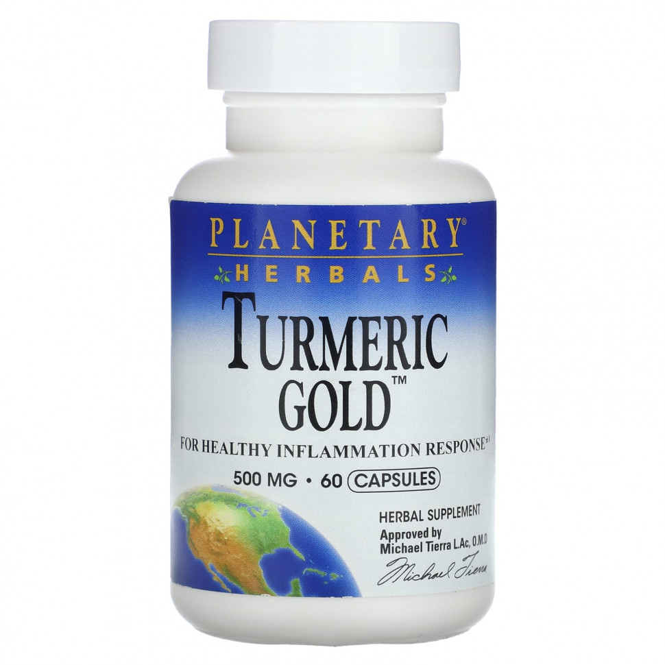 ���� ������ (Iherb) Planetary Herbals, ������� ������, 500 ��, 60 ������, ������ �� 4180 ���