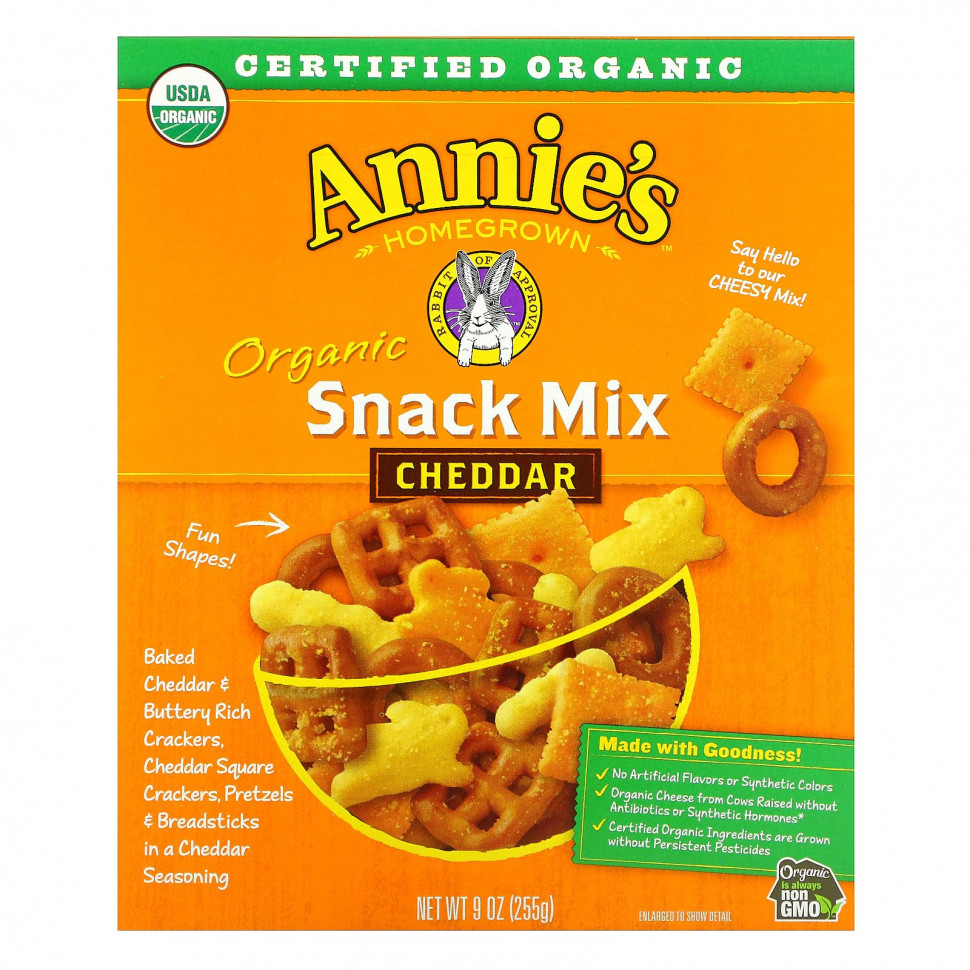 ���� ������ (Iherb) Annie's Homegrown, ����� ������������ ������� � ��������, 255 � (9 �����), ������ �� 1890 ���
