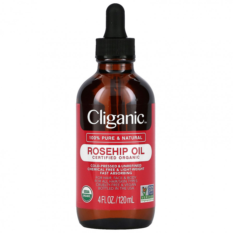 ���� ������ (Iherb) Cliganic, 100% ������ � �����������, ����� ���������, 120 �� (4 ����. �����), ������ �� 3050 ���