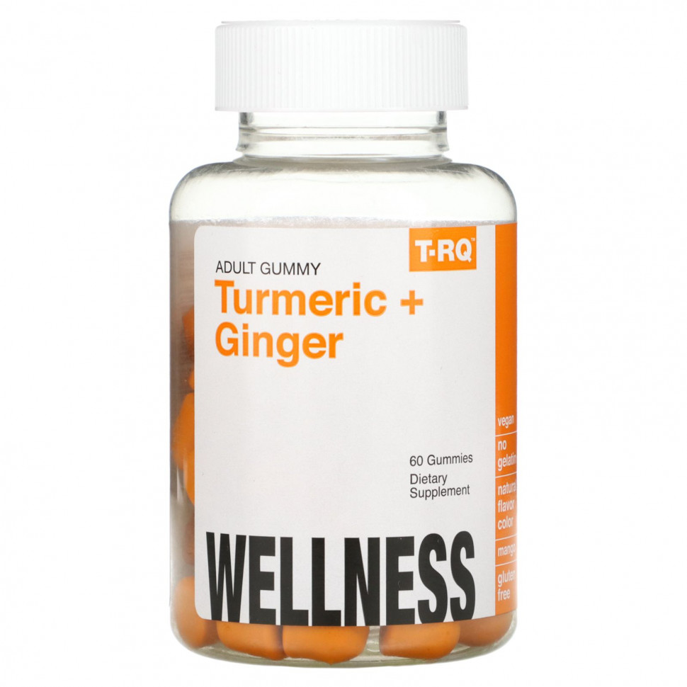 ���� ������ (Iherb) T-RQ, ����������� ���������� ��� ��������, ������� + ������, �����, 60 ����������� ��������, ������ �� 2600 ���