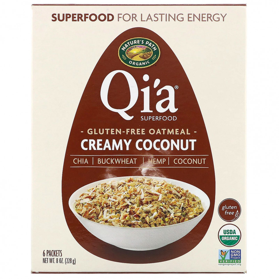   (Iherb) Nature's Path, Qi'a Superfood,  ,   , 6 , 228  (8 ),   1600 