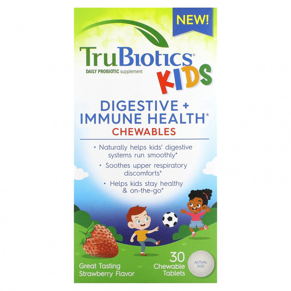 ���� ������ (Iherb) TruBiotics, ����������� �������� ��� �������� ��������������� � �������� ������ ��� �����, ��������, 30 ����������� ��������, ������ �� 3310 ���