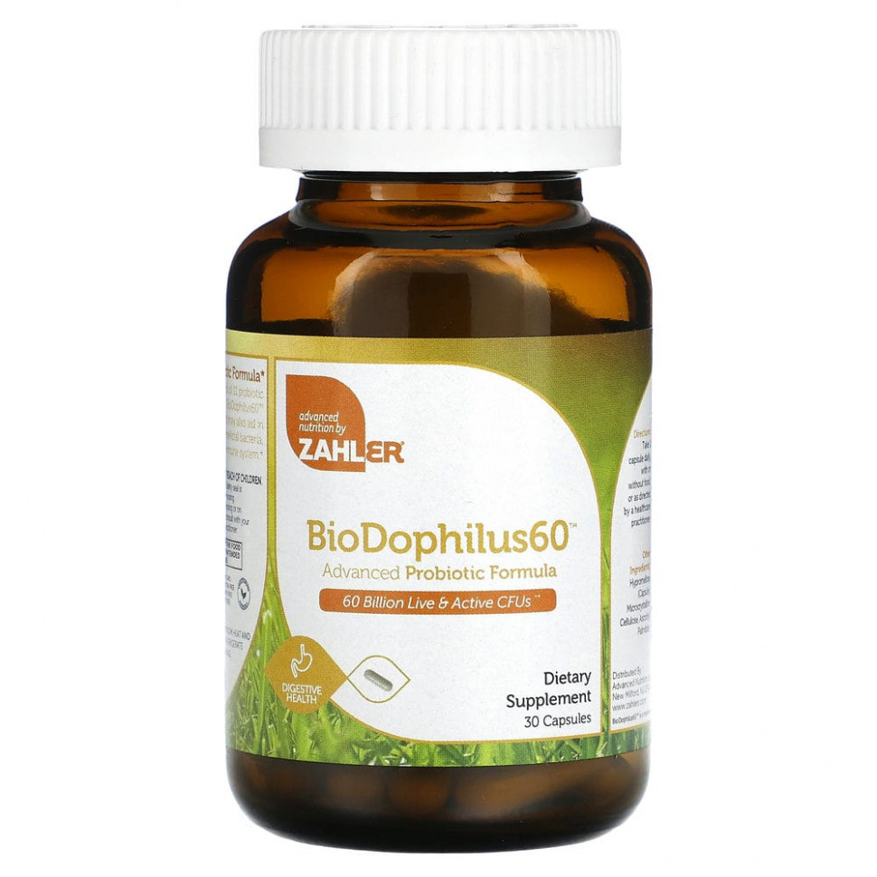  (Iherb) Zahler, BioDophilus60,    , 60  , 30 ,   6310 