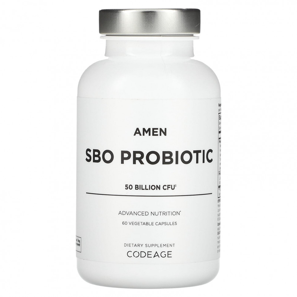 ���� ������ (Iherb) Codeage, Amen, ��������� SBO, 50 ���� ���, 60 ������������ ������, ������ �� 4660 ���
